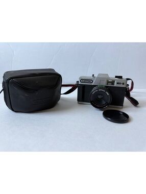 Capital MX-II 35mm SLR Film Camera with Case — Shutter Tested Working — Vintage